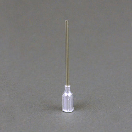 Techcon EA15S-1 1/2 TS Series Blunt Crimped Hub Stainless Needle 15 ga x 1.5 in
