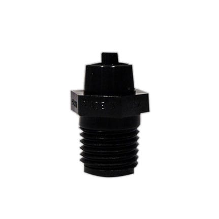 Techcon TSD931-14 LL Adapter Black 0.25 NPT