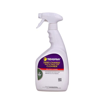 Techspray 1733 Zero Charge Mat and Table Top Cleaner 1 qt Bottle