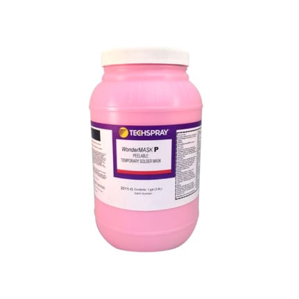 Techspray 2211 Wondermask P Temporary Solder Mask Pink 1 gal Pail
