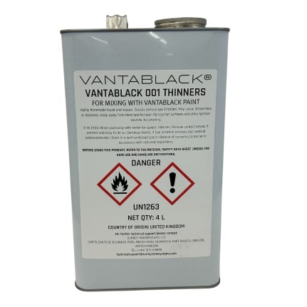 Vantablack VB001 Thinner 1 gal