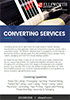 Ellsworth Adhesives Flyer - Converting Services