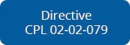 Directive CPL 02-02-079